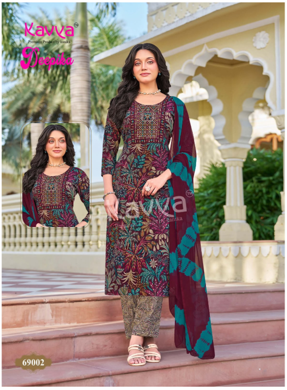 DEEPIKA 3 PIECE DRESS