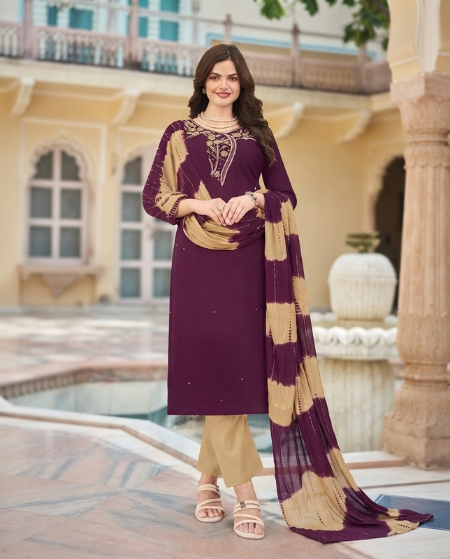 PRATIKSHA 3 PIECE DRESS