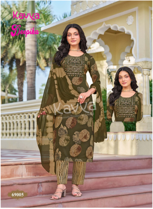 DEEPIKA 3 PIECE DRESS