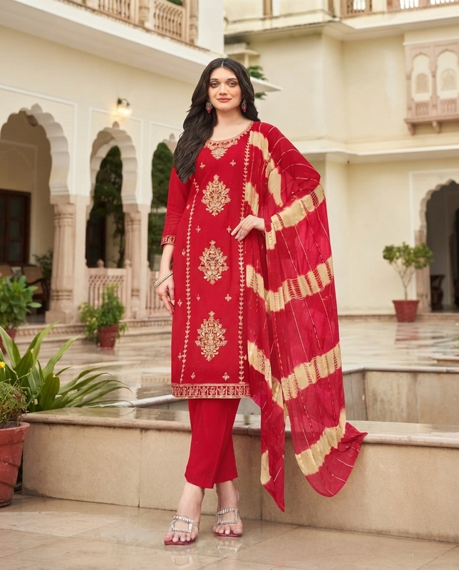 NAMRATA 3 PIECE DRESS