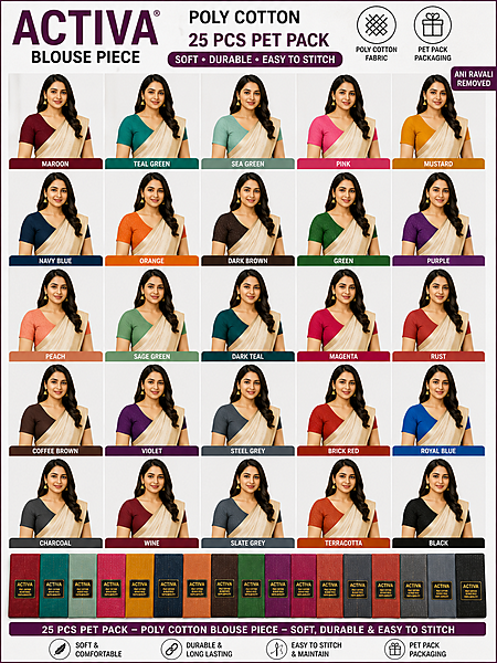 ACTIVA 80CM LINING BLOUSE PIECE