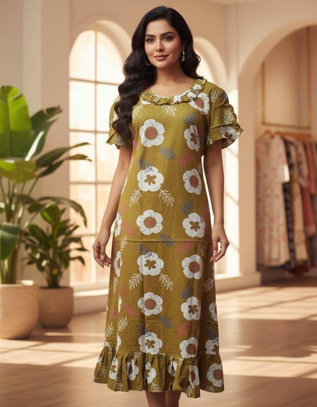 SJ 2XL FROCK NIGHTY