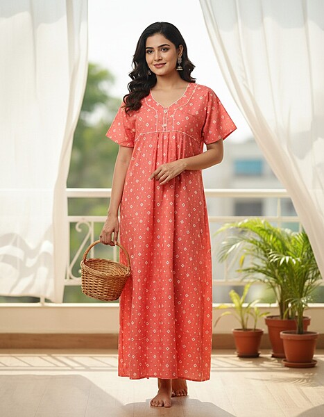 RAJWADI MODEL NIGHTIES