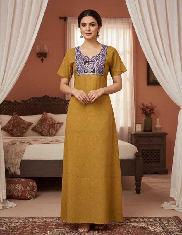 SHAILAJA WORK MODEL NIGHTIES
