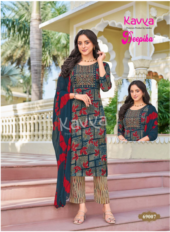 DEEPIKA 3 PIECE DRESS