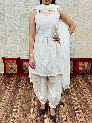 Chikankari Afghani Chiffon Dupatta Set Catalogue 1-3 Chikankari Afghani Chiffon Dupatta Set Catalogue 1-3