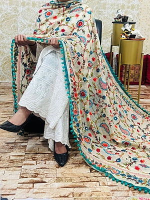 Chikankari Suit With Handwork Dupatta Catalogue 1-OffWhite-1 Chikankari Suit With Handwork Dupatta Catalogue 1-OffWhite-1