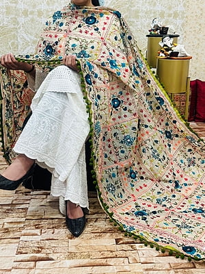 Chikankari Suit With Handwork Dupatta Catalogue 1-OffWhite-2 Chikankari Suit With Handwork Dupatta Catalogue 1-OffWhite-2