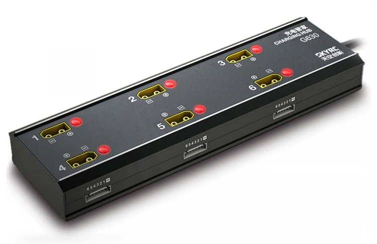 SKYRC Charging Hub G630 for UAV/ Agricultural Drone Batteries Paired with PC1080C
