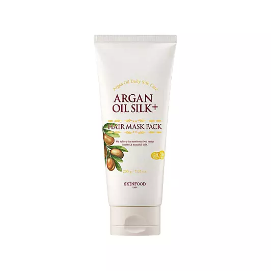 SKINFOOD - ARGAN OIL SILK PLUS HAIR MASK PACK