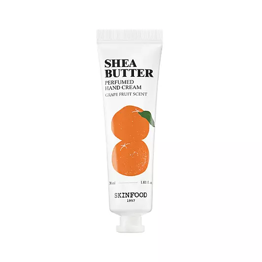 SKINFOOD - SHEA BUTTER PERFUMED HAND CREAM (GRAPE FRUIT SCENT)