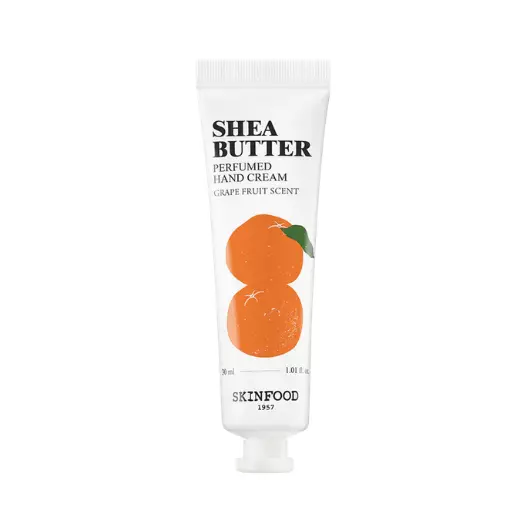 SKINFOOD - SHEA BUTTER PERFUMED HAND CREAM (GRAPE FRUIT SCENT)