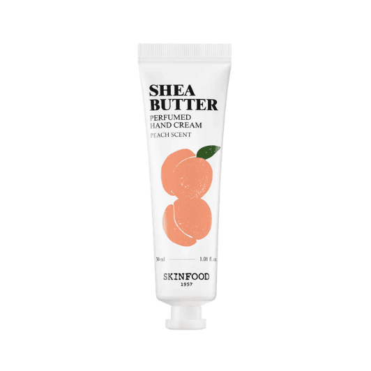 SKINFOOD - SHEA BUTTER PERFUMED HAND CREAM (PEACH SCENT)