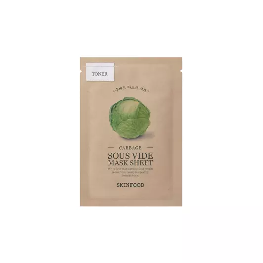 SKINFOOD CABBAGE SOUS VIDE MASK SHEET