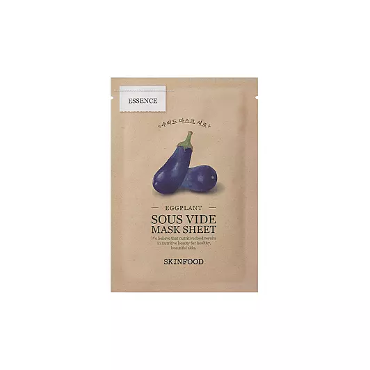 SKINFOOD EGGPLANT SOUS VIDE MASK SHEET