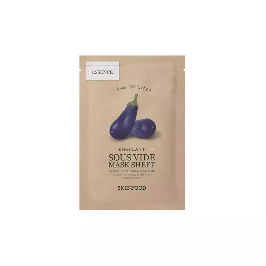 SKINFOOD EGGPLANT SOUS VIDE MASK SHEET