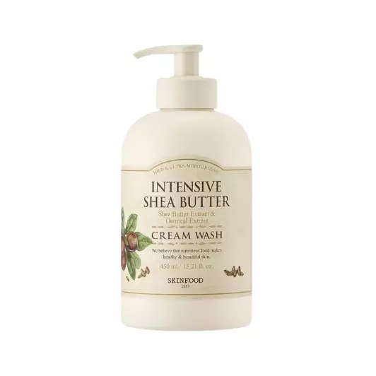 SKINFOOD INTENSIVE SHEA BUTTER CREAM WASH