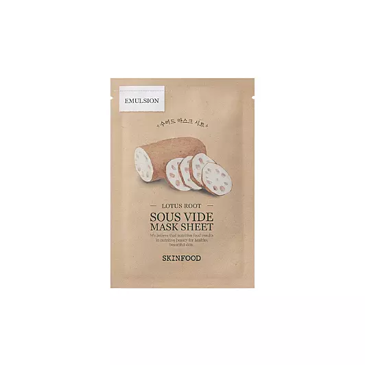 SKINFOOD LOTUS ROOT SOUS VIDE MASK SHEET
