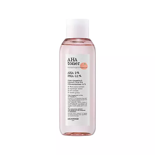 SKINFOOD PINK GRAPEFRUIT AHA TONER