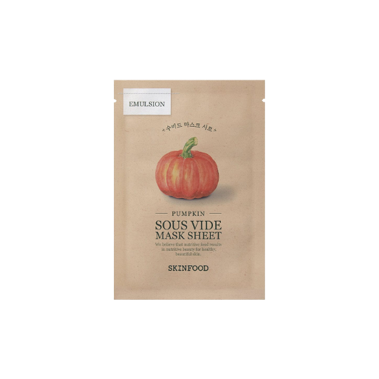 SKINFOOD PUMPKIN SOUS VIDE MASK SHEET