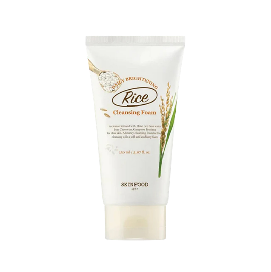 SKINFOOD RICE DAILY BRIGHTENING CLEANSING FOAM