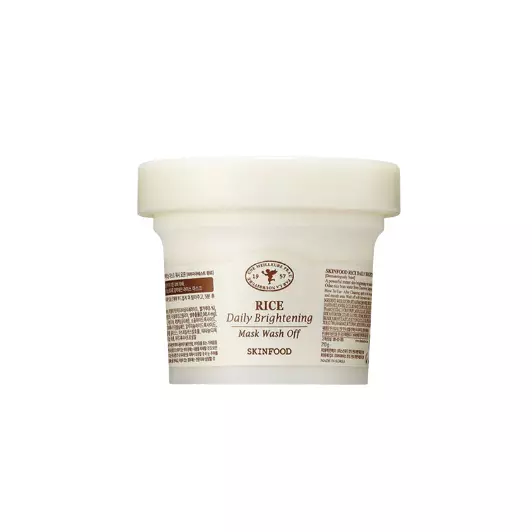 SKINFOOD RICE DAILY BRIGHTENING MASK WASH OFF