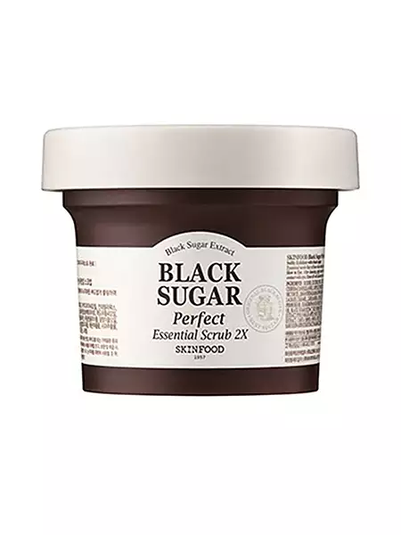 SKINFOOD BLACK SUGAR PERFECT ESSENTIAL SCRUB 2X