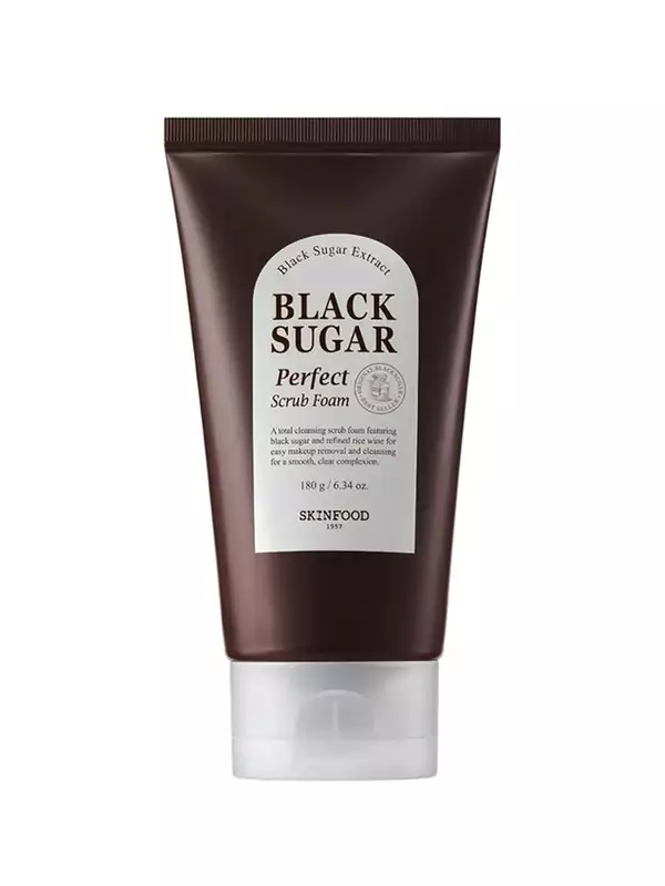 SKINFOOD BLACK SUGAR PERFECT SCRUB FOAM