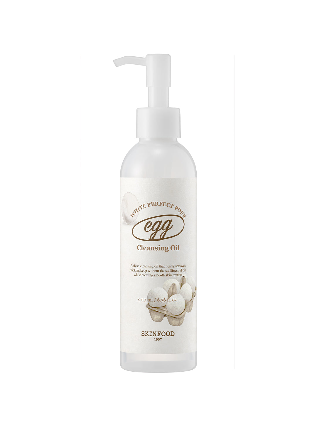 SKINFOOD EGG WHITE PERFECT PORE CLEANSING OIL