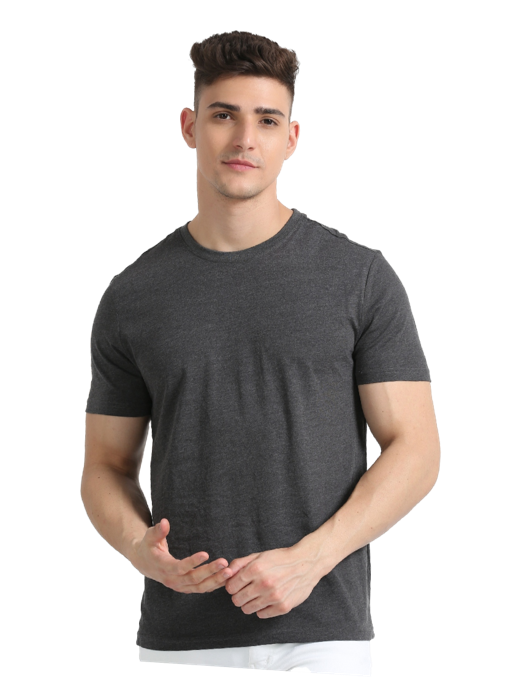 Rare Rabbit Round Neck Signature Black