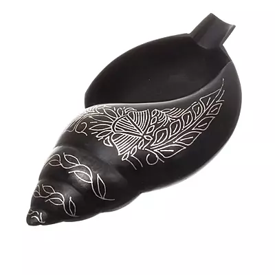 Handcrafted Bidriware Conch Bowl Handcrafted Bidriware Conch Bowl