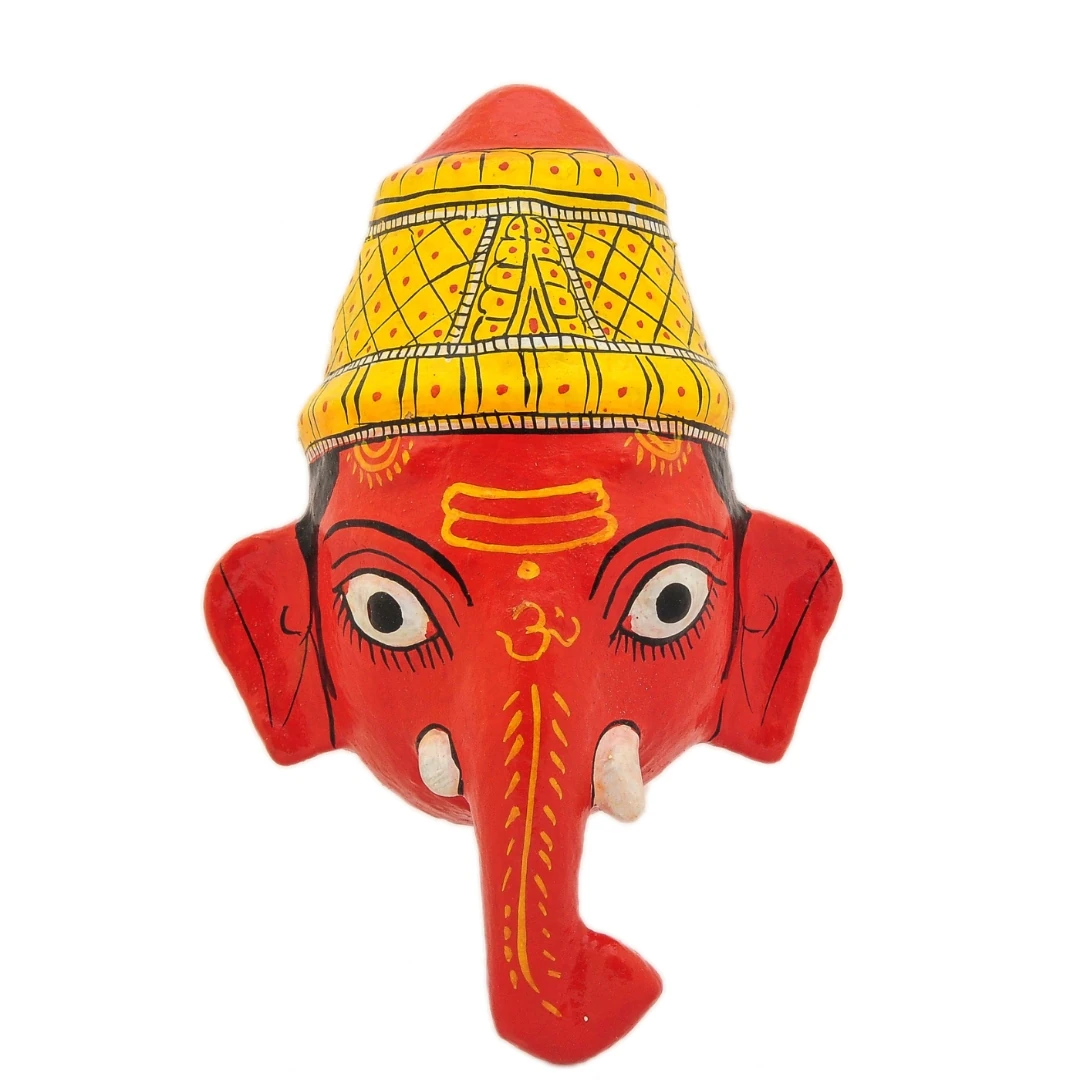 Cherial Ganesha Face Wall Hanging