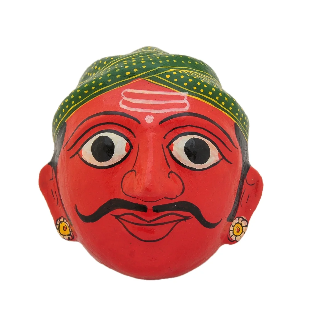 Cherial Red Male Face Mask