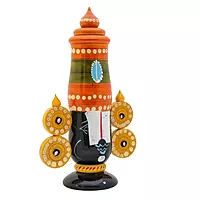 Etikoppaka Wooden Lord Venkateswara Idol | Handcrafted Lacquer Toy from Andhra Pradesh Etikoppaka Wooden Lord Venkateswara Idol | Handcrafted Lacquer Toy from Andhra Pradesh