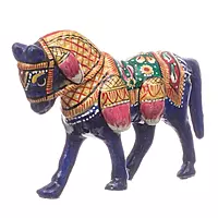 Royal Hand-Painted Rajasthani Horse Figurine | Wooden Ethnic Showpiece for Home Décor Royal Hand-Painted Rajasthani Horse Figurine | Wooden Ethnic Showpiece for Home Décor