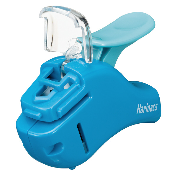 Kokuyo Needleless Stapler Harinax Compact Alpha Blue