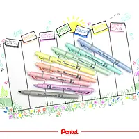 PENTEL HIGHLIGHTER - SET 8 SLW11P PENTEL HIGHLIGHTER - SET 8 SLW11P
