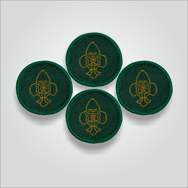 Rank Badge S.M. (Emb)-(50 pcs)