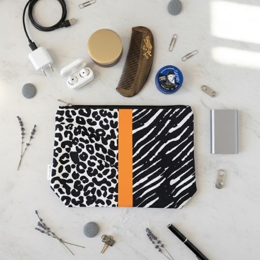 SMALL LEOPARD POUCH