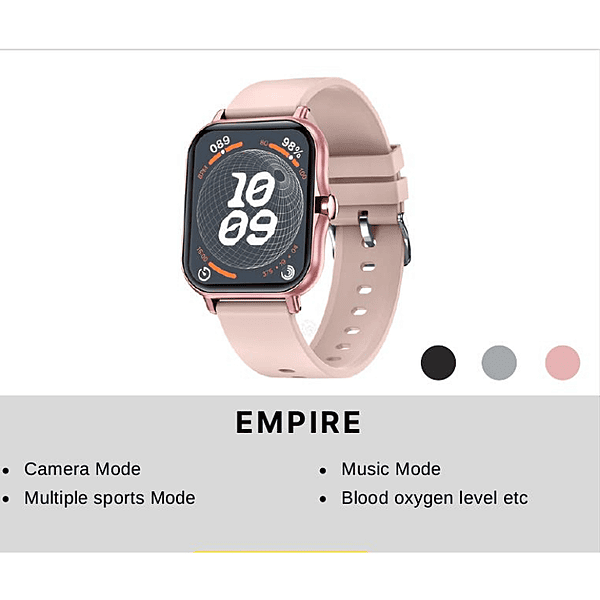 Zigdeal Smartwatch Empire – Touch Display | Fitness Tracking | Bluetooth Connectivity
