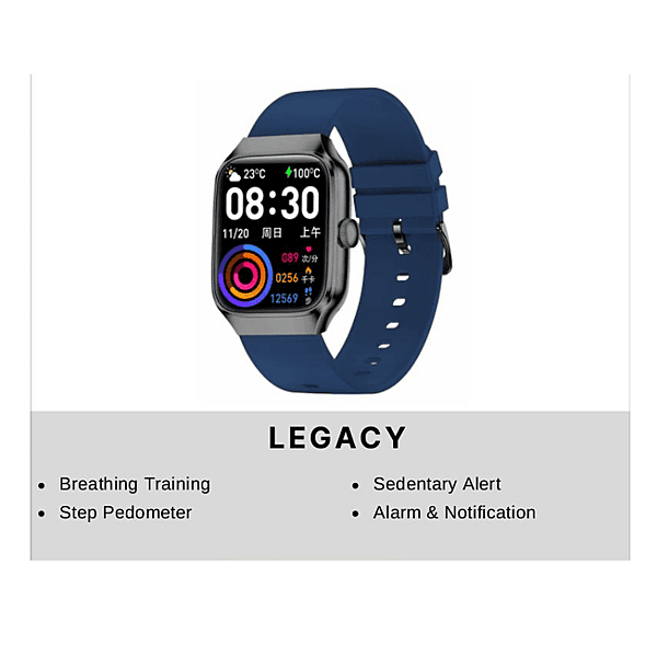 Zigdeal Smartwatch Legacy – Touch Display | Fitness Tracking | Bluetooth Connectivity