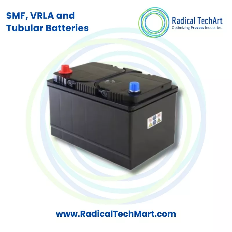 SMF, VRLA and Tubular Batteries for Online UPS