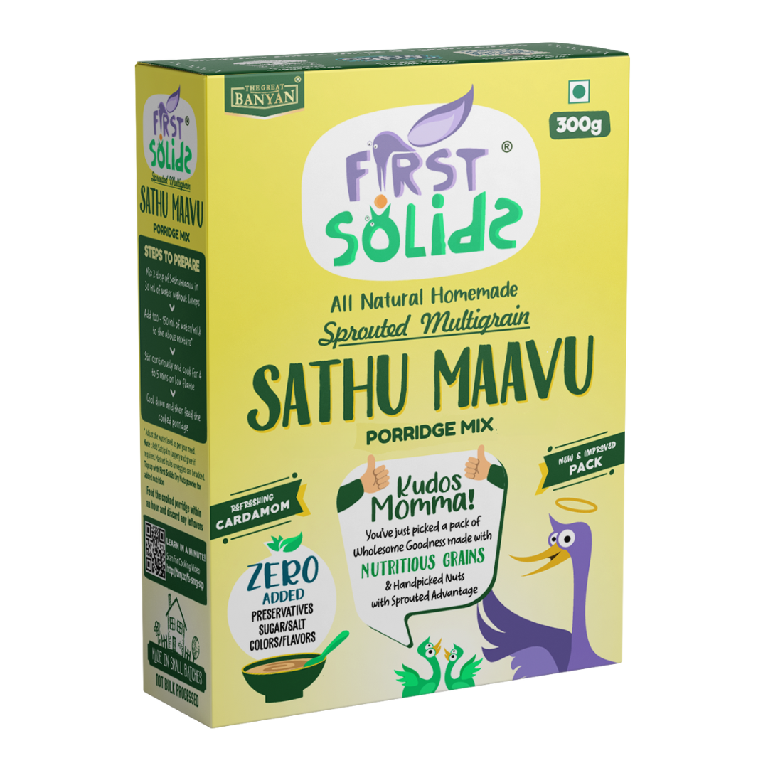 First Solids – Sprouted Multigrain Sathu Maavu 300g
