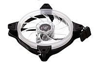 SMPS RGB LED PC Fan | Customizable LEDs, Air Balance Curve Blade Design, Sealed Bearing, PWM Control for Computer Case SMPS RGB LED PC Fan | Customizable LEDs, Air Balance Curve Blade Design, Sealed Bearing, PWM Control for Computer Case