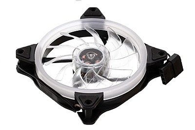 SMPS RGB LED PC Fan | Customizable LEDs, Air Balance Curve Blade Design, Sealed Bearing, PWM Control for Computer Case SMPS RGB LED PC Fan | Customizable LEDs, Air Balance Curve Blade Design, Sealed Bearing, PWM Control for Computer Case