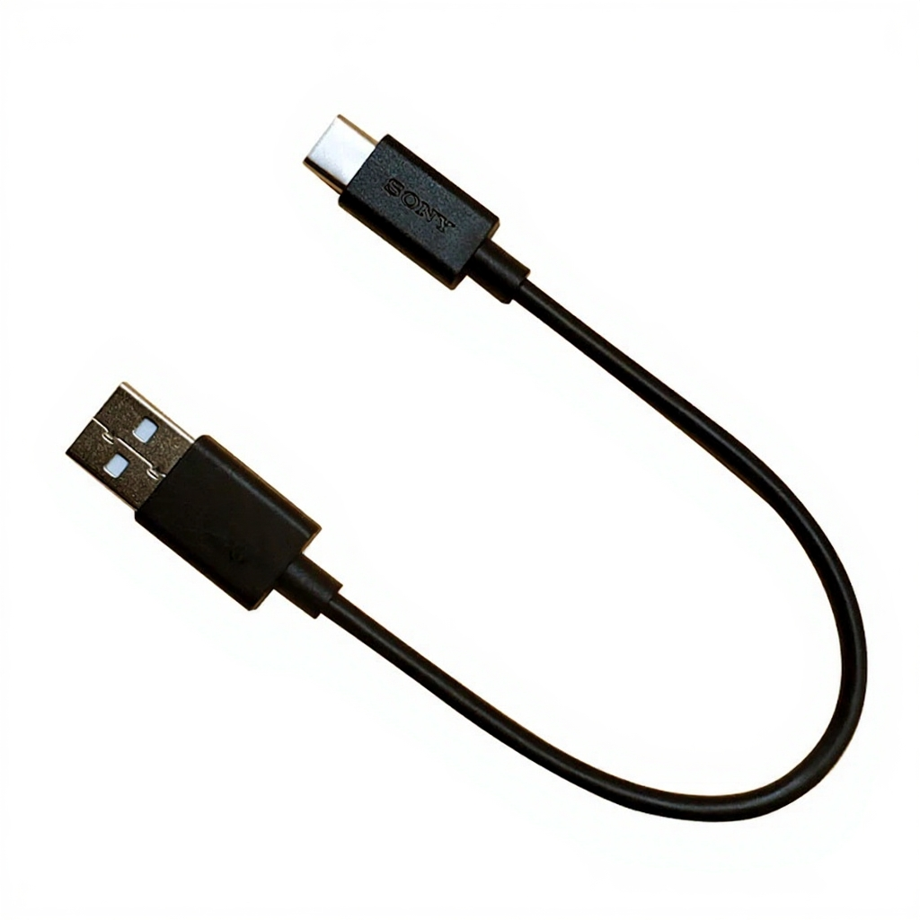 Sony Buds USB Type-C Short Charging Cable for Sony WF-1000XM4/WF-C500/WF-XB700 Earbuds ,Neckband ,Headphones 17cm