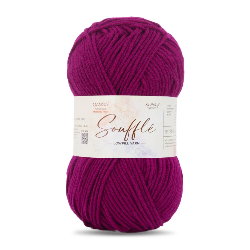 Ganga Soufflé SOU013 Mulberry