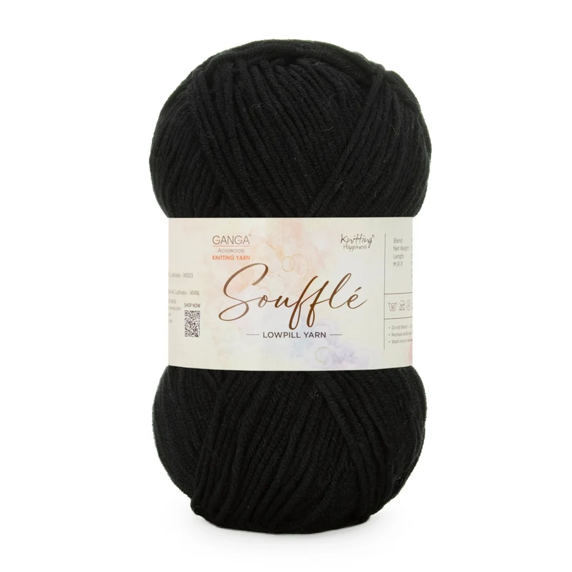 Ganga Soufflé SOU020 Black