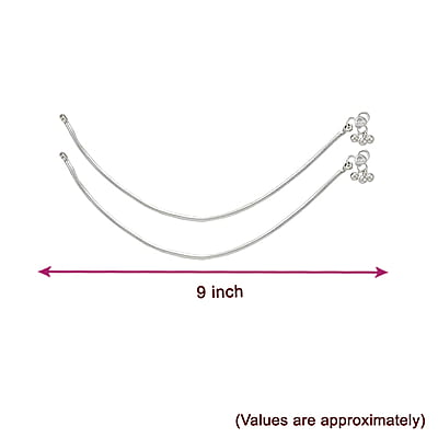 silver Anklets,silver kolusu, silver payal for Women/Girls/Baby silver Anklets,silver kolusu, silver payal for Women/Girls/Baby