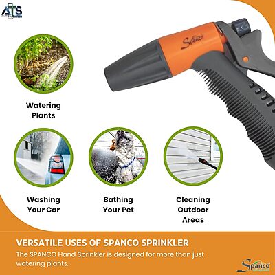 SPANCO Adjustable Hand Sprinkler - SP 4010